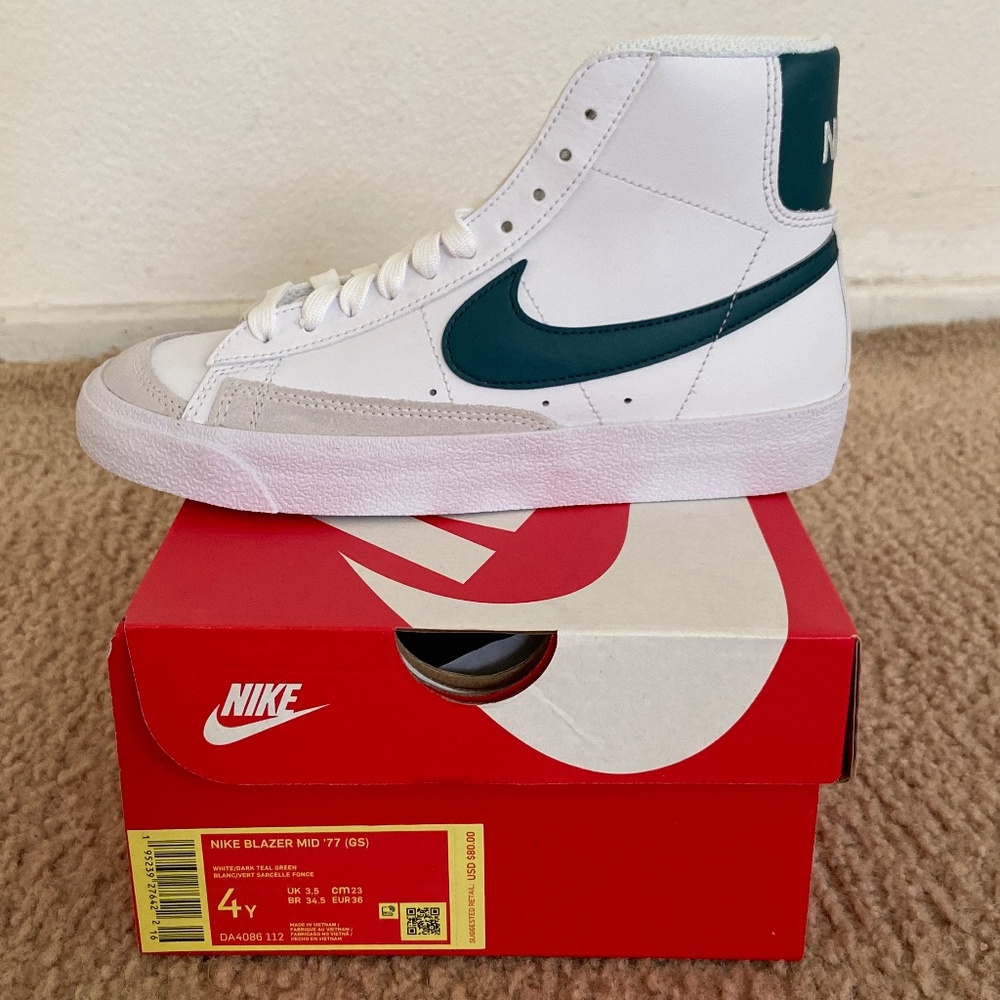 Nike Blazer Teal White Mid 77